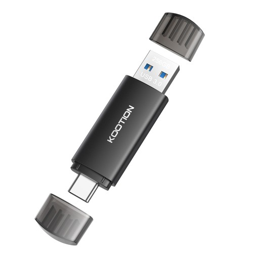 Kootion chiavetta usb 256gb - usb, c