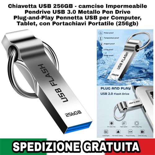 Chiavetta usb 256gb - usb,